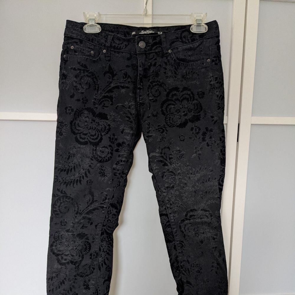 Zara Jean with velvet detail